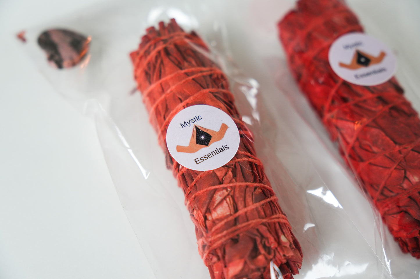 Organic Dragons Blood Sage (1 Sage Stick, 1 Meditation Stone)