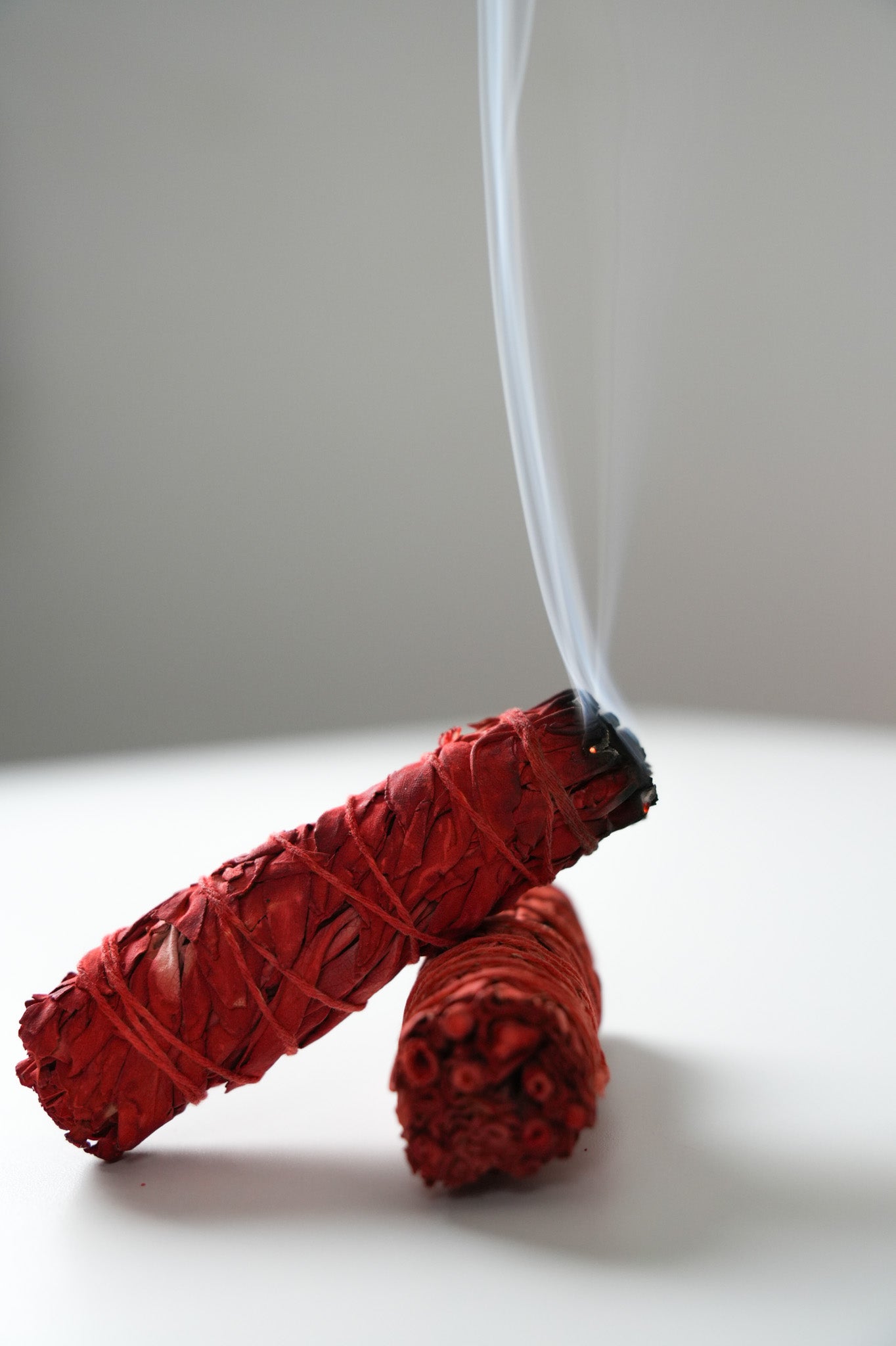 Organic Dragons Blood Sage (1 Sage Stick, 1 Meditation Stone)